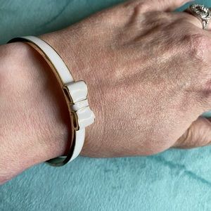 Kate Spade White Bow Bracelet
